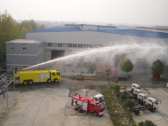 豪沃消防车